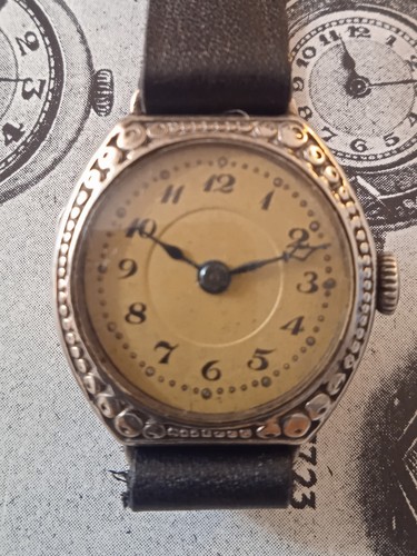 Damen armbanduhr echt silber - damen,