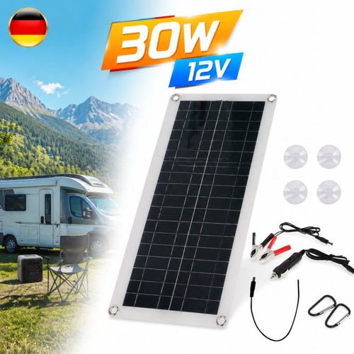 12v 30w solarpanel ladegerät - 12v,