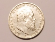 WÜRTTEMBERG 3,- Mark 1910