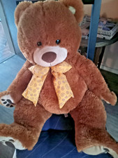 Plüschteddy, dunkelbraun