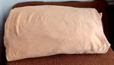 1 Stück Spannbettlaken 100% Baumwolle Spannbetttuch Laken Bettlaken apricot