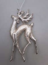 100 große Glitzer Hirsche