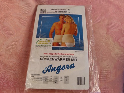 Angora rückenwärmer neu - angora,