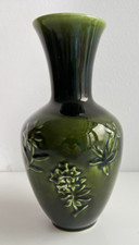 Vase grün Keramik Landhaus