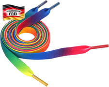 Regenbogen schnürsenkel 120 - regenbogen,