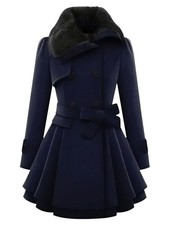 Damen Mantel Trenchcoat