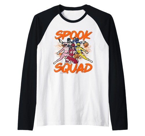Power rangers raglan shirt - rangers,