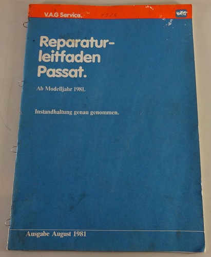Werkstatthandbuch passat b2 - werkstatthandbuch, vw