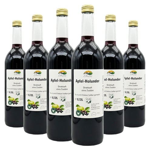 Bleichhof apfel holunder - apfel-holunder, saft