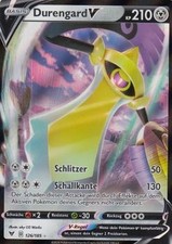 Durengard V 126/185 FULLART Pokemon Farbenschock Karte Deutsch