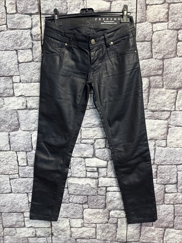 Freesoul jeans leder optik - jeans, leder-optik