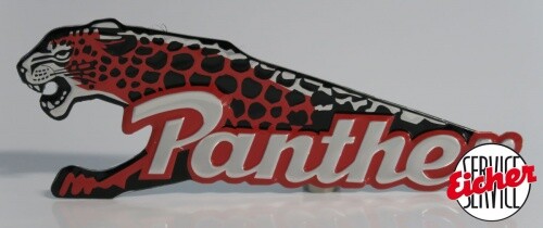 Raubtier panther emblem - raubtier,