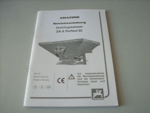 Betriebsanleitung amazone - betriebsanleitung,