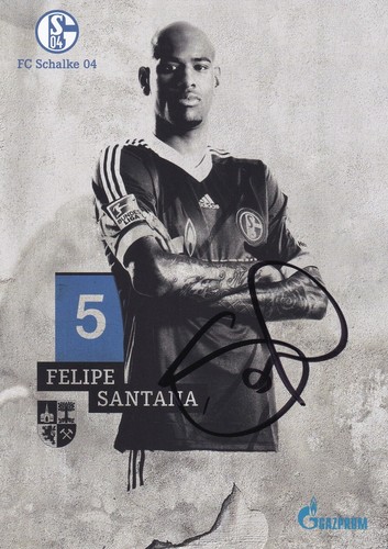 Felipe santana autogrammkarte - santana,