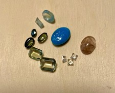 Konvolut von Farbsteinen