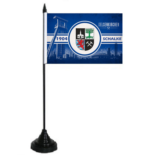Tischflagge gelsenkirchen 1904 - tischflagge,