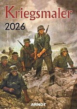 Kalender - Kriegsmaler 2026 - farbig bebildert - NEU!