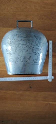 Kuhglocke mit motiv gravur - mit,