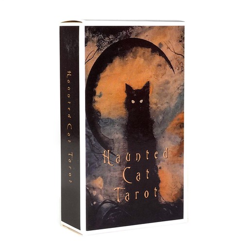 Haudted cat tarot oracle cards - haudted,