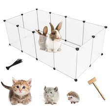 145x75x45cm Freigehege Welpenauslauf Kaninchen Meerschweinchen Kleintierkäfig