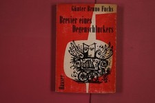 287604 Günter Bruno Fuchs BREVIER EINES DEGENSCHLUCKERS CARL HANSER VERLAG CARL