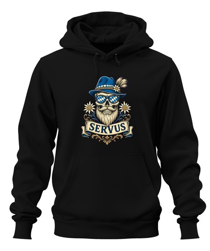 Servus totenkopf bart - totenkopf,