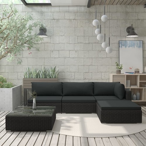 Tlg poly rattan garten - poly,