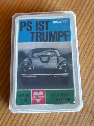 Quartett ist trumpf - "ps,