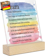 Acryl Tischdeko für Büro