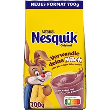 Nestle Nesquik Kakaopulver Originalbeutel 700g Packung