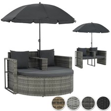 Polyrattan 2-Sitzer Gartensofa