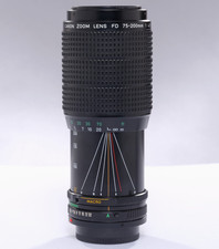 Canon Zoom FD 75-200 mm 75-200mm 4.5 1:4.5 Objektiv 75 200 Macro Zoomobjektiv