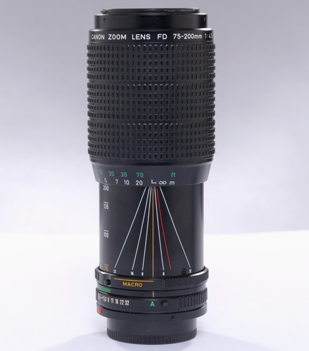 Canon zoom 200 - fd, mm