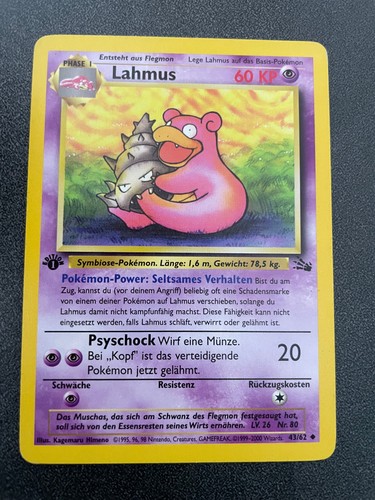 Pokemon karte lahmus - pokemon,