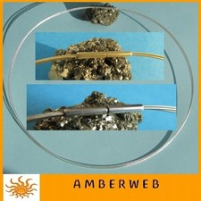 Edelstahl Halsreif 3-reihig Draht Collier mit Bajonett Juwelierqualität aus DE