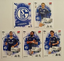Match Attax Bundesliga 25/26 Team Set FC Schalke 04 Alle 5 Karten Full