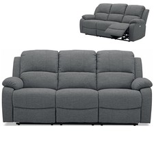 3-Sitzer-Sofa - dunkelgrau -
