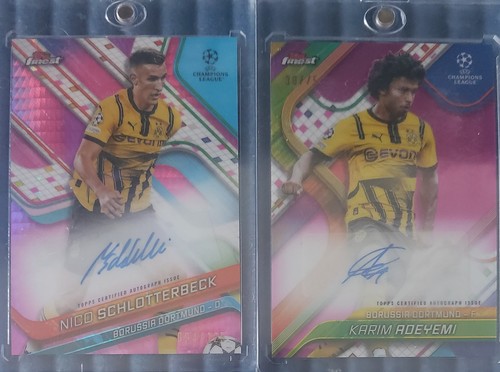 Borussia dortmund lot topps - borussia,