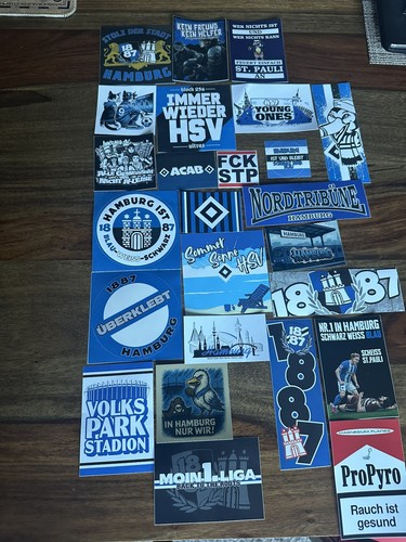 Verschiedene hsv aufkleber - verschiedene,