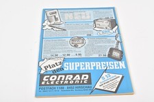 Conrad Electronic Sonderkatalog S 12 - Katalog Jahrgang 1982 - Elektronik - Vint