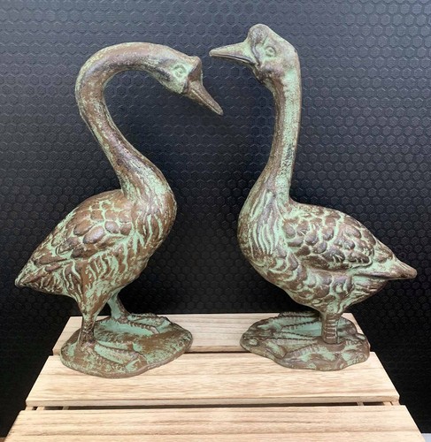 Eisenfigur gans skulptur - gans,