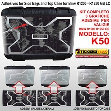 3 Aufkleber Koffer Vario BMW