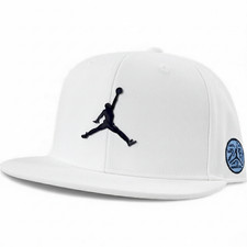 NIKE AIR JORDAN JUMPMAN PRO SNAPBACK CAP WEISS KAPPE FLAT NEU
