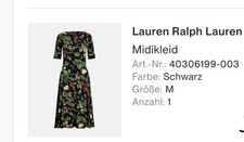 Lauren Ralph Lauren ,Midikleid