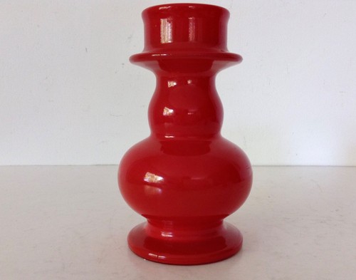 Vase rot dickwandig - , cari