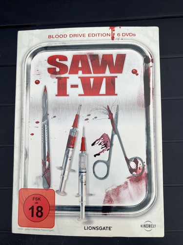 Dvd sammlung saw fsk - saw, i-vi