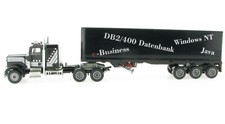 SIKU 3119 - Peterbilt Koffer Sattelzug IBM Werbemodell - 1:55 Truck LKW Modell