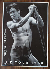 IGGY POP- UK Tour 1988 --- Poster - 64,0 cm x 88,0 cm