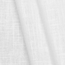 100% Leinen Leinenstoff Meterware Weiss 140cm breit Kleiderstoff Dekostoff