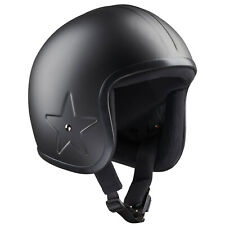 Bandit Jethelm Sky 3 Fiberglas Motorradhelm schwarz extrem leicht Sternmotive